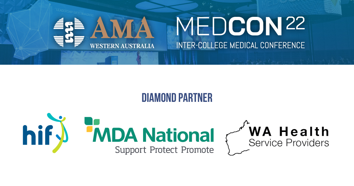 Special thanks to <a href="/HIF_Australia/">HIF Australia</a>, <a href="/MDANational/">MDA National</a> &amp; WA Health Service Providers for supporting <a href="/MedCon_WA/">MEDCON</a> as the Diamond Partners for Australia's largest inter-college medical conference. To register for MEDCON22 visit medcon.edu.au
#medcon22 #amawa