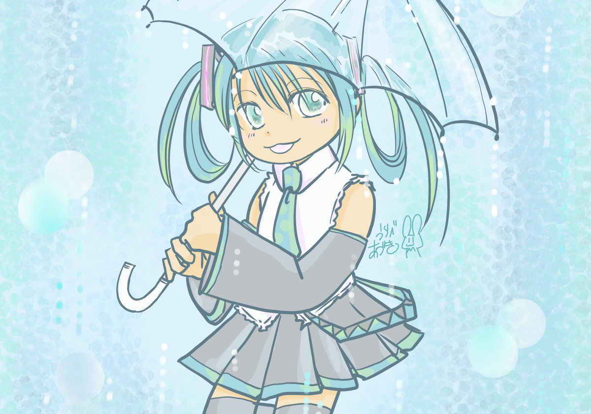 雨降って嬉しいので、過去の雨絵を貼る

#メイドインアビス #初音ミク #雨 