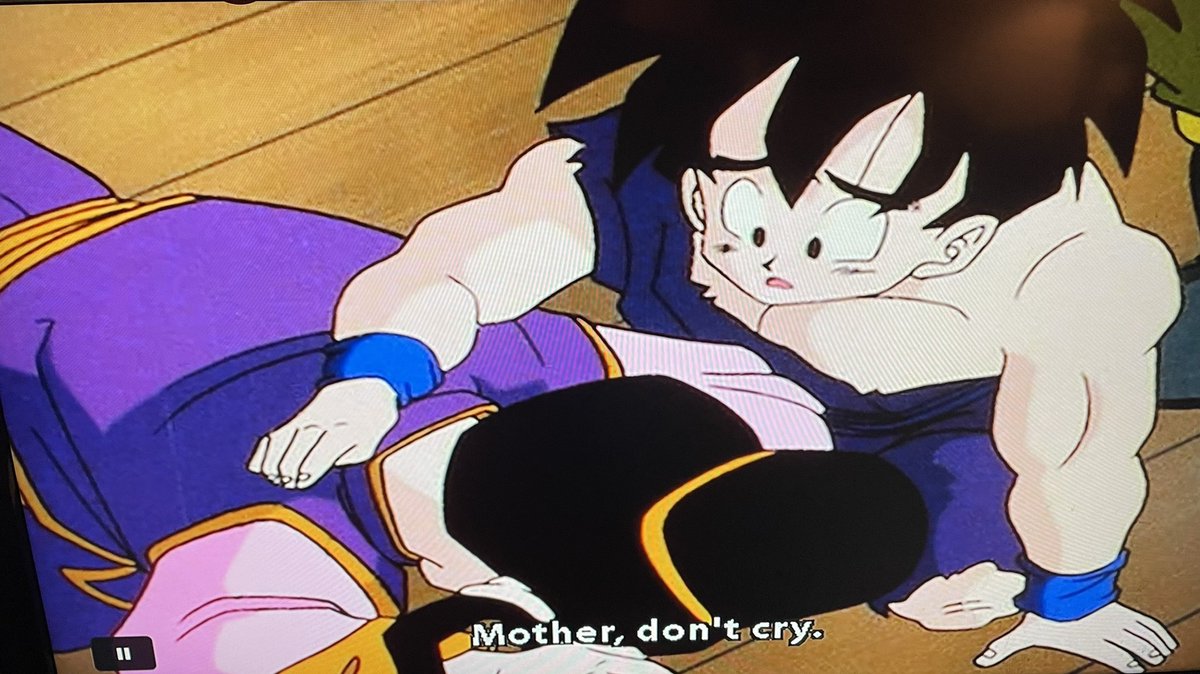 Ochan30's tweet photo. Chichi’s actually sad because she didn’t have to opportunity to have Goku met his maker for involving Gohan in the Cell Games.
#DragonBall #DragonBallZ #Episode193 #CellGamesSaga #AnimeRetroRewatch https://t.co/MsJHRYA4QE