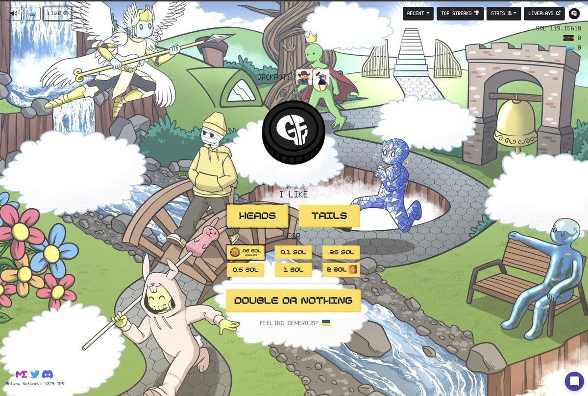 "Daily" <a href="/GhostfaceNFT/">GHOSTFACEKILLA</a> recap: 
 -We are participating for <a href="/DuppiesNFT/">Duppies (rebranded to y00ts)</a>  WL spots, ppl can send dust to get more chances of WL. Nothing is guaranteed besides those who invest THE MOST dust.
-Ghostface X <a href="/degencoinflip/">Degen Coin Flip</a>  collab: People who flips, has a chance to win a Just ape or GF.