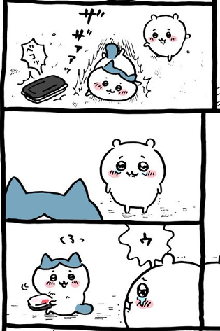 トモダチが派手にコケたにもかかわらず、お寿司🍣の心配しちゃうちいちゃんが広く知れ渡っちゃったわけだ! 