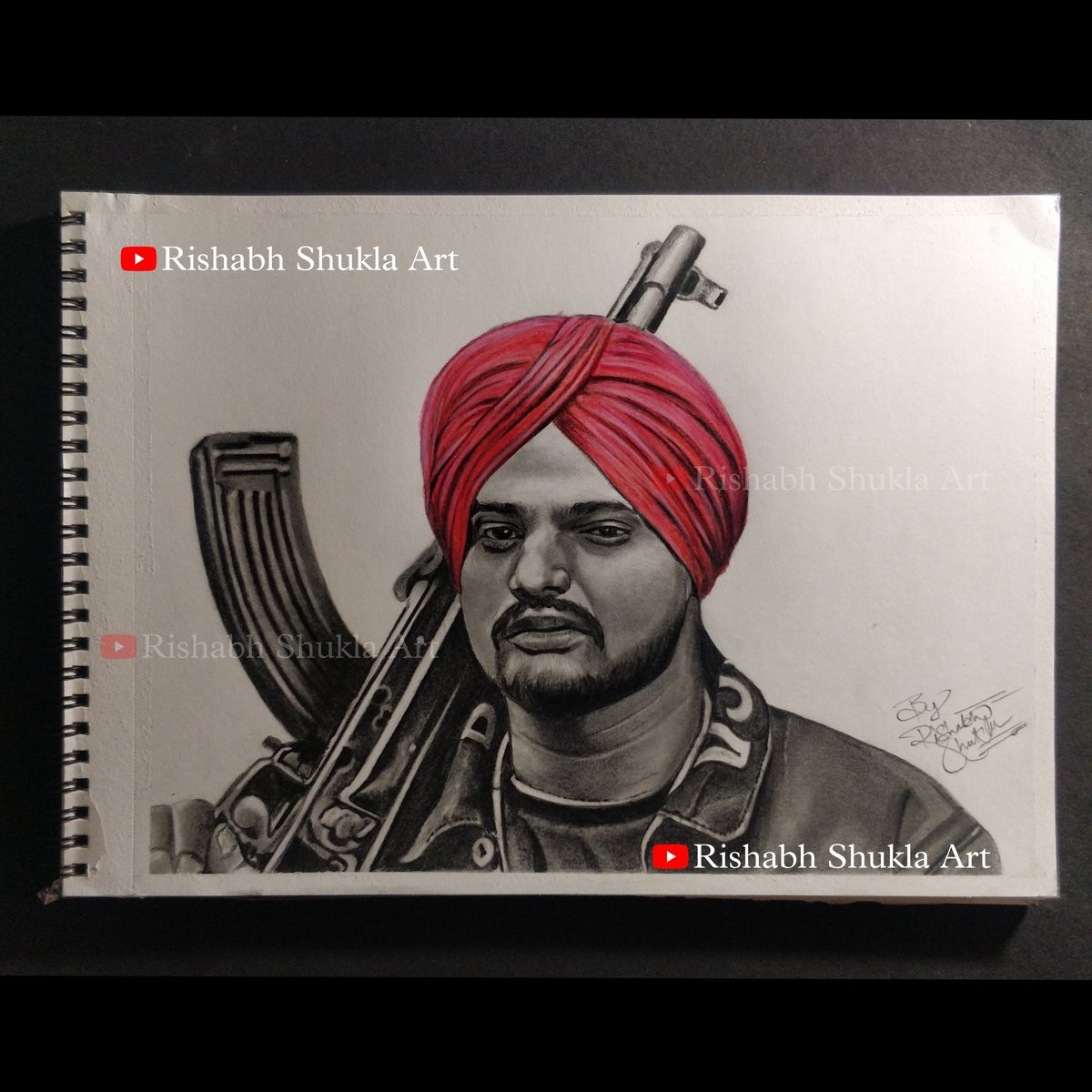 ShuklaArt's tweet photo. Legends Never Die 💔💔💐..... Tribute To  @iSidhuMooseWala
Video link 👇 https://t.co/An9Lbd3fQu 
...............#rishabhshuklaArt
#drawing #art #artwork #sidhumoosewala_portrait #sketch  #drawings  #artoftheday  #portrait  #drawlikeprinter  #colourportrait https://t.co/nOIYFg3CFF