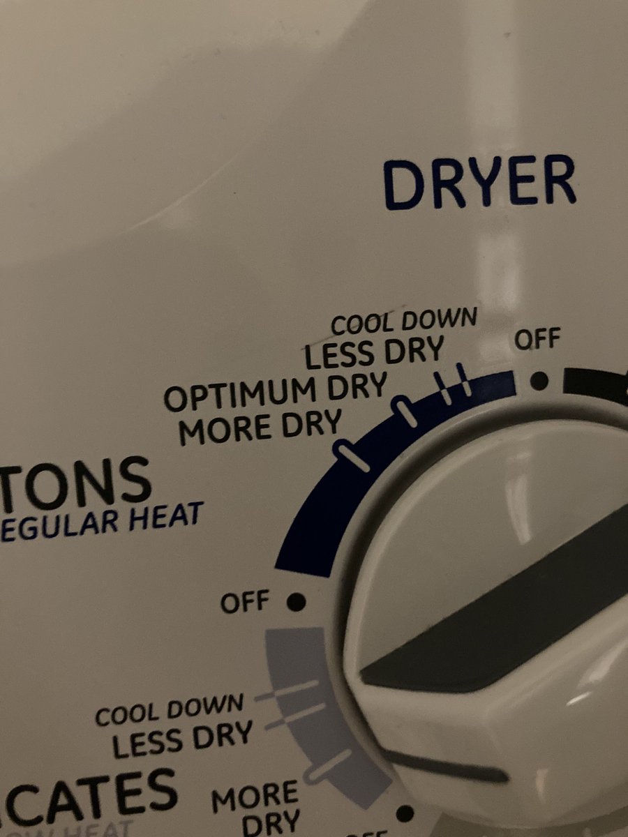 preconomist's tweet photo. Why even have other options besides “optimum dry” smh #biglaundry https://t.co/PtULpfZx2n