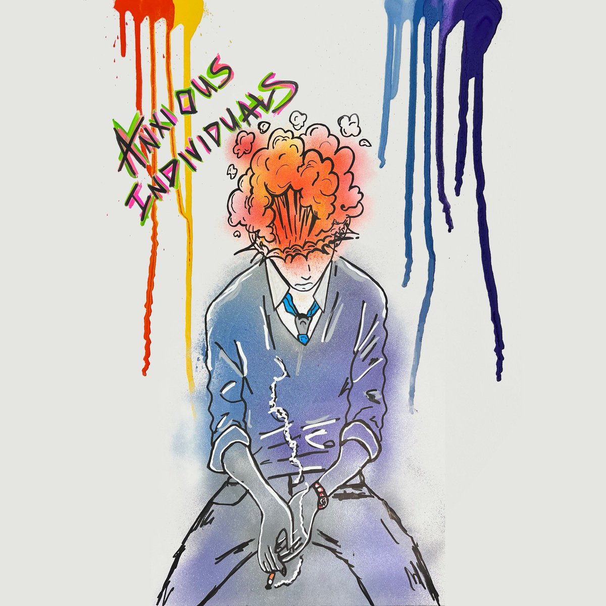 HumanityCG's tweet photo. Anxiety is the most common mental disorder in the U.S. , affecting 40 million adults. 🤯 #MentalHealthAwareness #HumanityCG / “Anxious Individuals”
#nftart #NFTCommmunity #NFTGiveaway #NFTs #NFTProject #CNFTs https://t.co/a4EKWFeyow