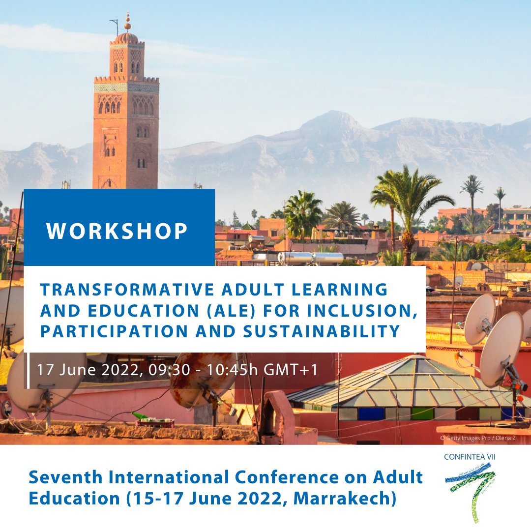 ASPBAE's tweet photo. Day 3 of #CONFINTEAVII starts today! Join us in ASPBAE's parallel workshop on “Transformative #ALE for Inclusion, Participation, and Sustainability.” 
📅17 June 2022
🕑9:30 to 10:45h (GMT+1)
👉https://t.co/b9jP8e1F6n https://t.co/j7XWkkyVPG