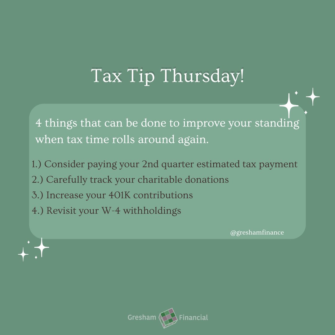 Check in for Tax Tip Thursday!
#tax #smallbusinessowners #SmallBusinesses #IRS