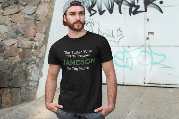 Whiskey Inspired 'Our Father Who Art In etsy.me/3EFH41N #jameson #irish #whiskey #alcohol #whiskeytshirt #jackdaniels #jimbeam @etsymktgtool