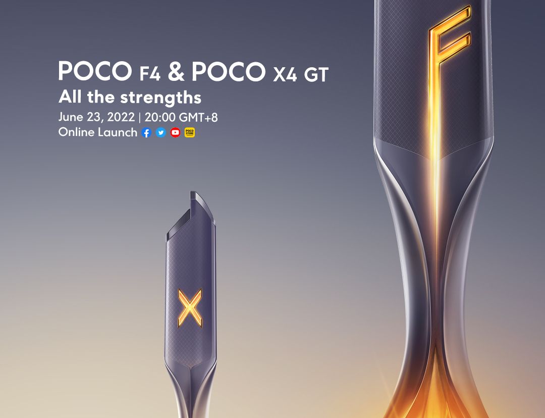 gizmochina's tweet photo. POCO X4 GT launch date confirmed, could be a rebranded Redmi phone
#POCO #POCOX4GT #Dimensity8100 #redminote11tproplus
https://t.co/oiuXSlMuNL https://t.co/yg7xZnk5sd