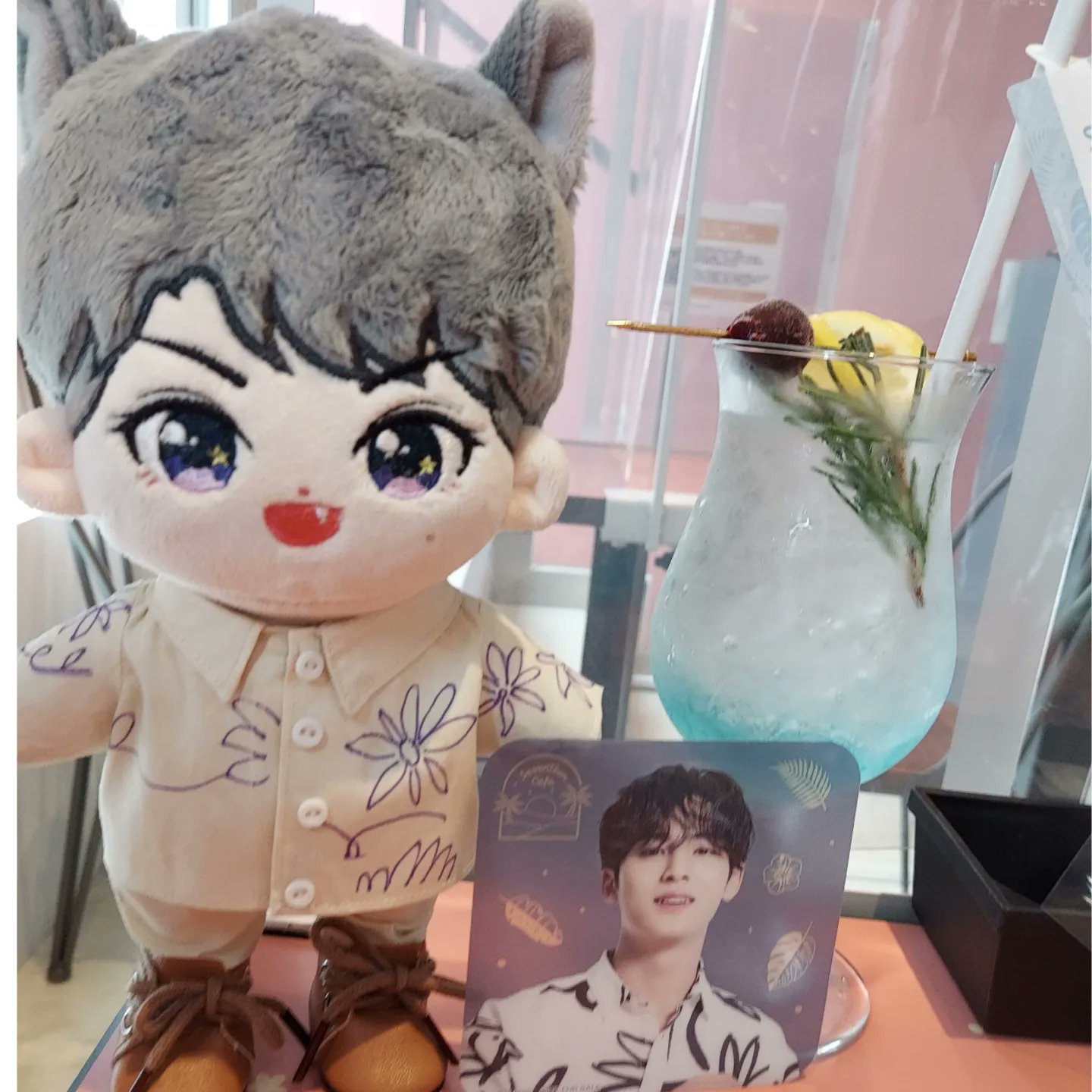 SEVENTEEN ミンギュ 20cm ドール ぬいぐるみ ウルフ