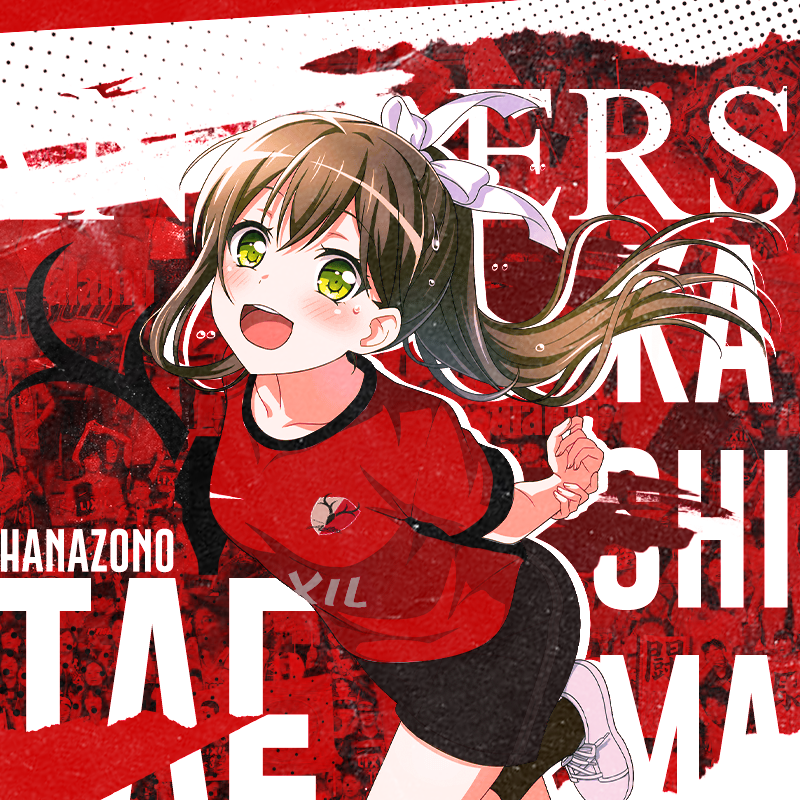 KazuraZen's tweet photo. Tae Hanazono - Kashima Antlers

#BanGDream
#KashimaAntlers
#antlers https://t.co/w56TINYN5V
