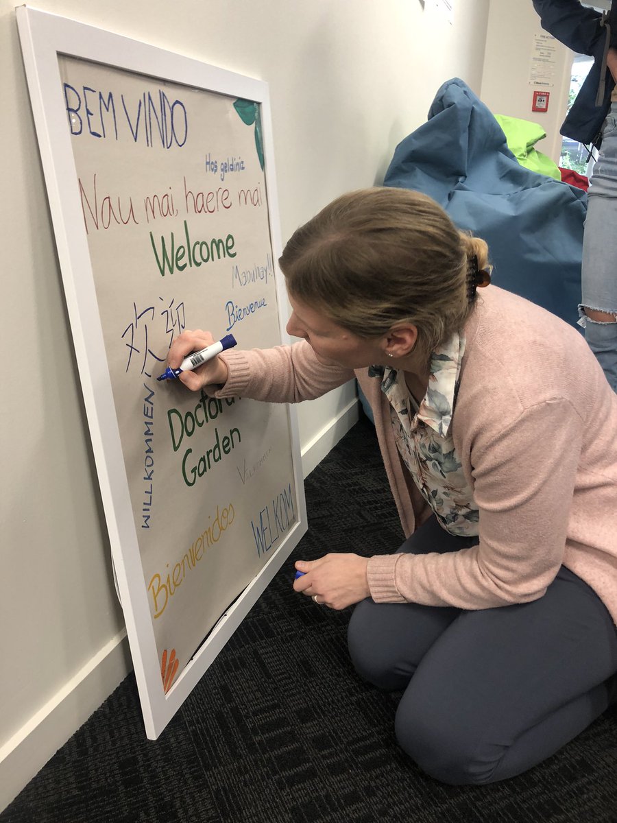 Welcome to Micaela who joined <a href="/GrsMassey/">GRS MasseyUniversity</a> while I was on leave. As the Scholars@Massey coordinator she has lots to give our scholarship students. 👍