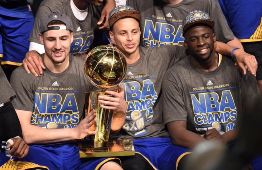 LaVictorrr's tweet photo. @warriors Name a better trio I’ll wait https://t.co/1uBqjZMy8B