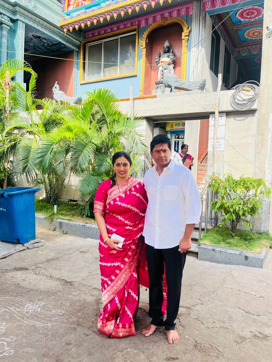 MarriRajasekar's tweet photo. పద్మారావునగర్ స్కంధగిరి శ్రీ సుబ్రమణ్యశ్వర స్వామి ఆలయంలో సతి సమేతంగా ప్రత్యేక పూజా కార్యక్రమాలు నిర్వహించాము.🙏

#blessed https://t.co/3xJjKAyiDL