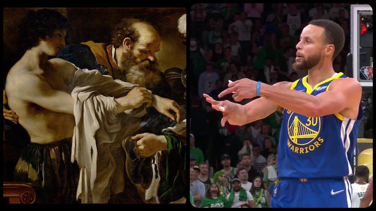 ArtButSports's tweet photo. The Return of the Prodigal Son, by Guercino, 1619 https://t.co/AwnnEY13Rs