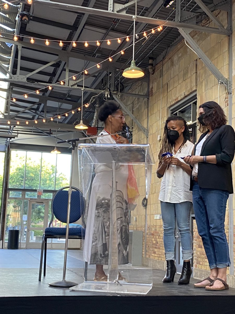Many poignant moments at tonight’s launch of Rehearsals for Living by Robin Maynard and Leanne Simpson, a book that brings them into conversation about the intersections among colonialism, slavery, and climate crisis.