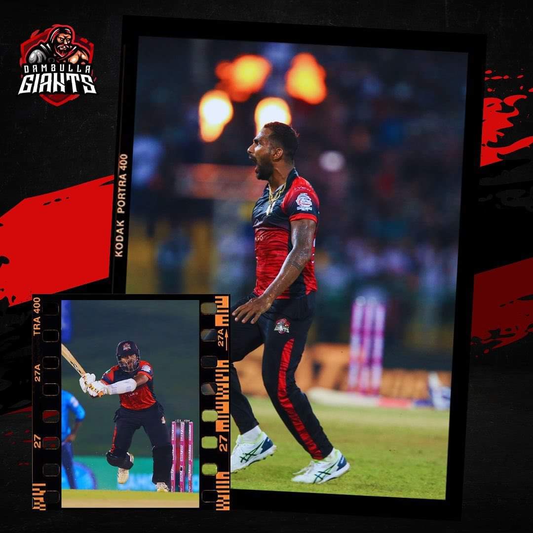 dambullalpl's tweet photo. #bornwarrior Well done on your match winning performance yesterday! #warriorgiant #cricket #t20 #LPL #slvsaus https://t.co/ByQopGxAq8