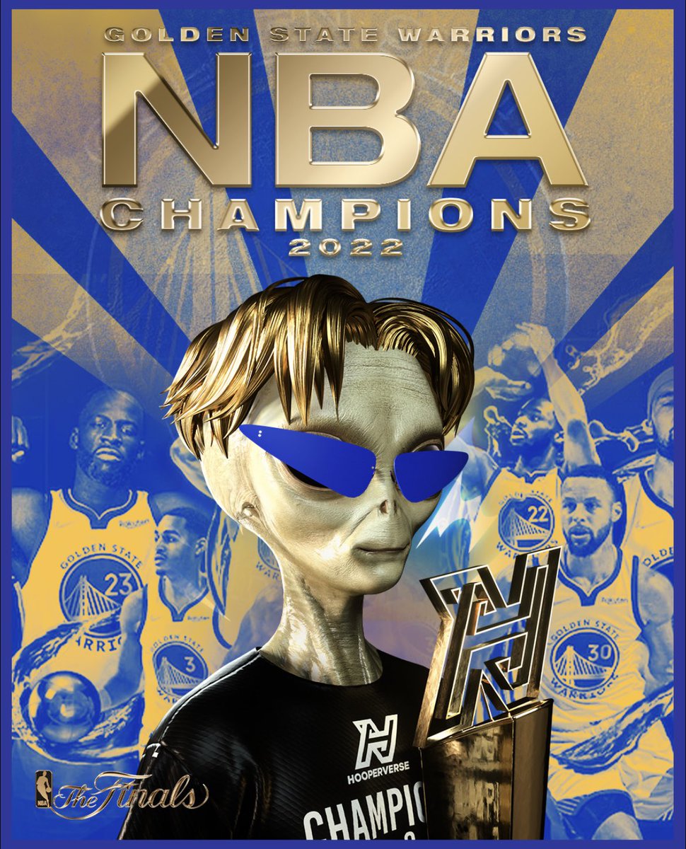thehooperverse's tweet photo. Congrats to the @warriors on being THE CHAMPS🏆 Unreal team, legacy, and future⛹🏽 Pop in to our spaces in 15 minutes so we can break it down https://t.co/OcFNtlur9e https://t.co/tOxN4LeF58