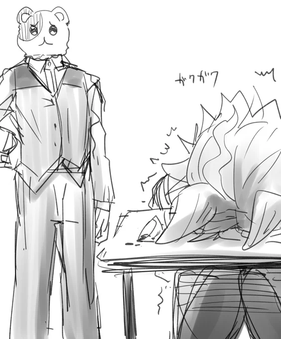 「やーだー!!飲みたくないぃぃ・・」
「最強のウマ娘になる為なら何でもするっていったよね・・?」
「・・わかった。1ミリだけ最強が勝ったから飲むよ・・ビター・・」 