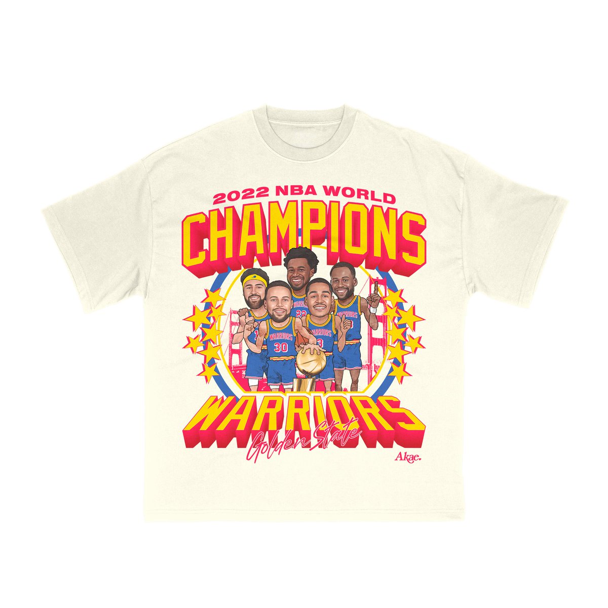 akae_la's tweet photo. 2022 NBA CHAMPS DROP NOW LIVE

https://t.co/2jE9AJ36m4 

PRE-SALE ENDS 
FRIDAY @ 10 PM
#AKAE https://t.co/OVNnESRv57