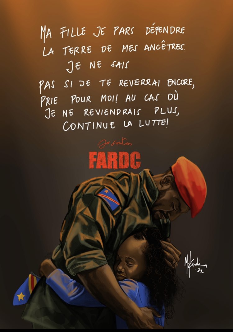 Anicetkitenge9's tweet image. Tous derrières les fardc ....
Parceque la rd Congo c&apos;est mon affaire , ton affaire et notre affaire ❤️ 
Prions  aussi pour l&apos;Est de notre pays Chers patriotes .... 🙇🏾‍♂️