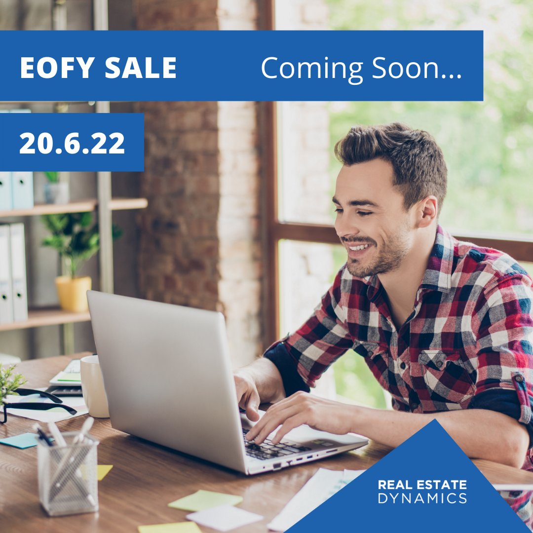 RE_Dynamics's tweet photo. Our EOFY Sale is coming soon! Save the date: 20.6.22 and add a reminder so you don't miss out on these huge discounts as some of our offers have limited numbers.

#EOFY #realestate #propertymanagement https://t.co/qfVhH0LLxq