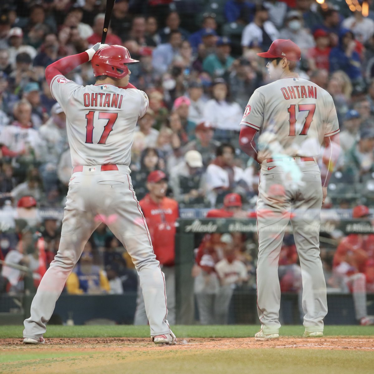 MLB's tweet photo. Shohei vs. Shohei, who are you taking? https://t.co/aecEMsv4nQ