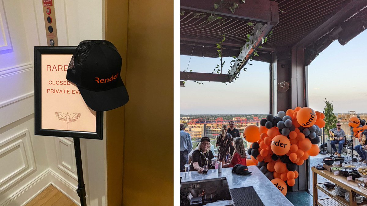 RenderNetworks's tweet image. As we hang up our #fiberconnect22 hat, we want to thank our customers and partners for their conversations and learnings this week! 

While we are a tech platform, the people behind our business and yours are the reason we truly can #buildnetworksbetter

#renderrooftop 🧡