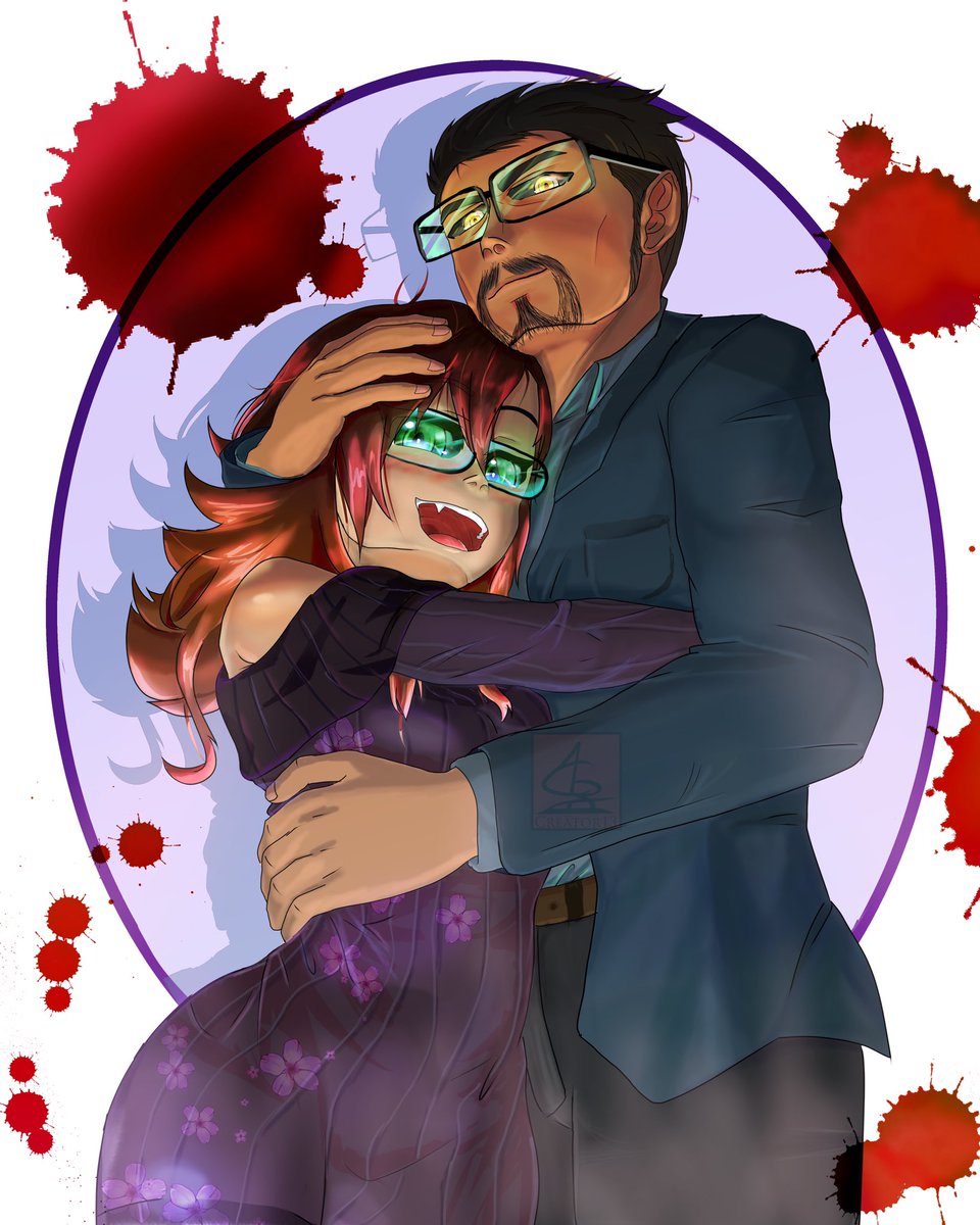 Kirowatsui's tweet photo. If anyone like to see the coolest background with full image of me and my OC as humans (normal eyes), head to my Instagram to check out. :3
#splitpersonality #oc #digitalart #illustration #characterdesign #originalcharacter #hugs #instagramposts https://t.co/i1GfEEFkvI