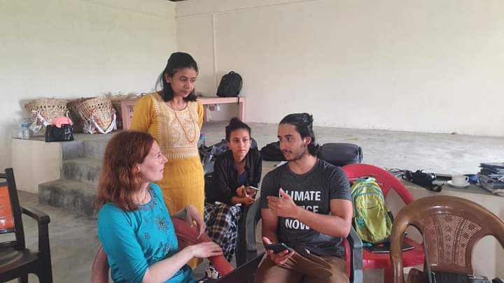 NYCA_Nepal's tweet photo. Our XV+ Volunteer Dikchya Baral and Regional Coordinator Omkar Subedi recently visited Belaka Municipality, Udaypur for farmers' training.
#NYCA
#Youth4Climate
#cleanenergynepal https://t.co/Ku6BREg3Xd
