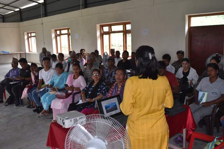 NYCA_Nepal's tweet photo. Our XV+ Volunteer Dikchya Baral and Regional Coordinator Omkar Subedi recently visited Belaka Municipality, Udaypur for farmers' training.
#NYCA
#Youth4Climate
#cleanenergynepal https://t.co/Ku6BREg3Xd