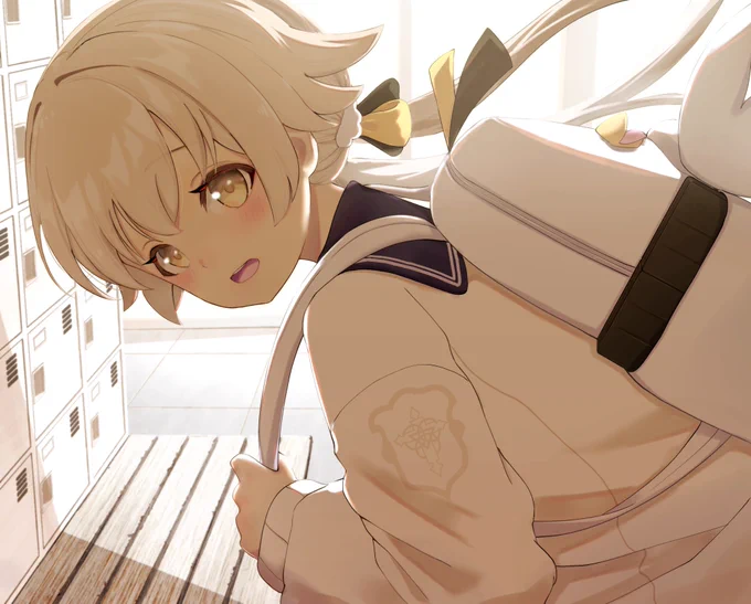 #ヒフミ #ブルアカ 

い、一緒に…!
帰りませんか…? 