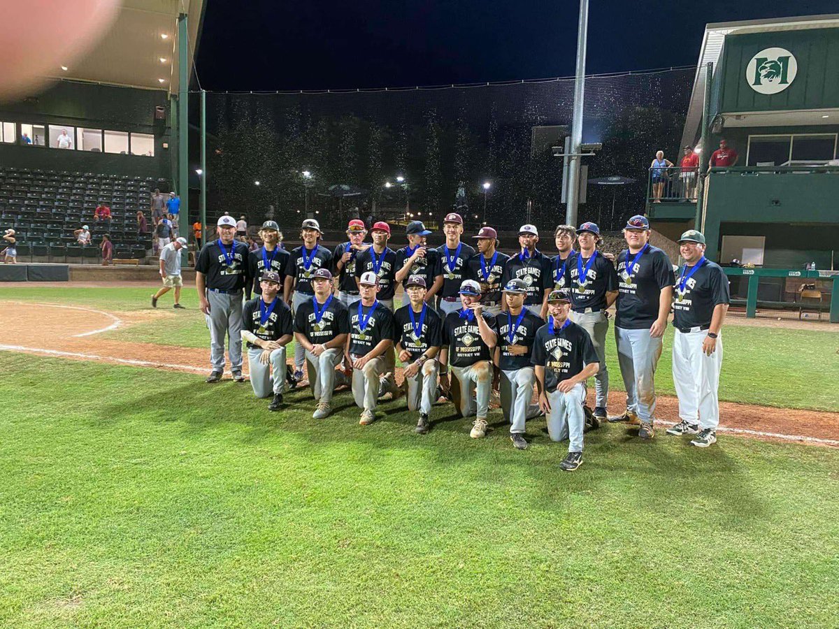 State Games 2022 champs! Love this team #district8 <a href="/StateGamesofMS/">State Games of MS</a> <a href="/HighGulfport/">Gulfport High Admiral Baseball</a>