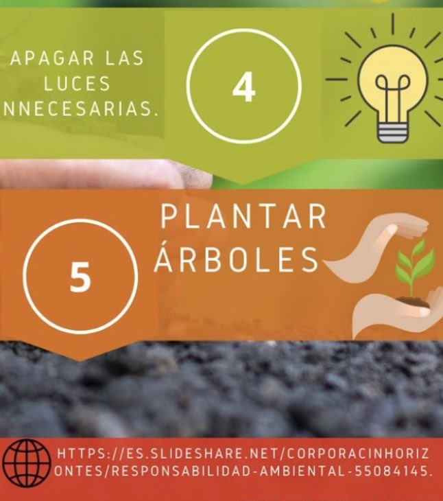 tierrloves's tweet photo. 5 pasos para contribuir al medio ambiente:                                                        🍃🍃🍃🍃🍃🍃🌱🌱🌱🌱 https://t.co/t4kHSeYkCX