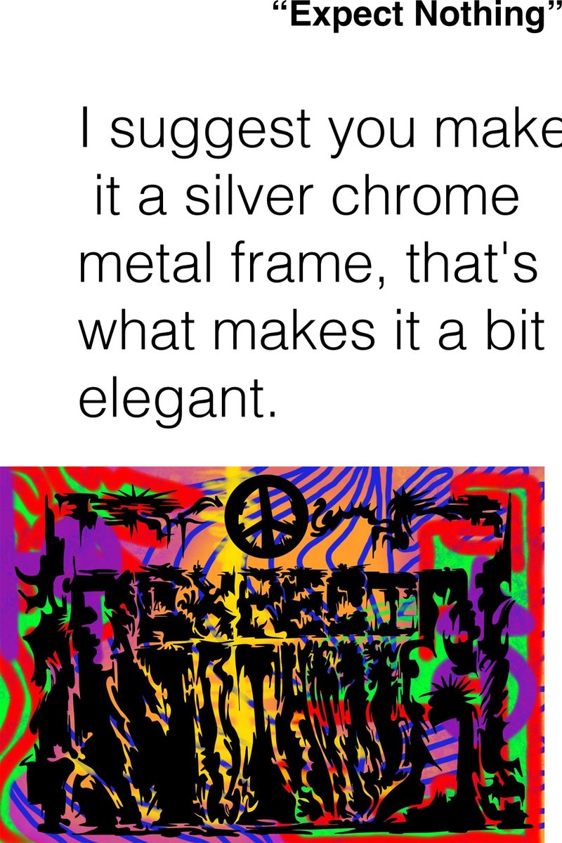 FREE TO VIEW, FREE TO DOWNLOAD, FREE TO BROADCAST. ☮️

12/12 Editions and 2.5 #tezos with royalty 18%.
Size : 1440 x 996 Px
objkt.com/asset/hicetnun…
teia.art/objkt/747936

#quote #font #artwork #drawing #psychedelic #nftcollector #objkt #teia