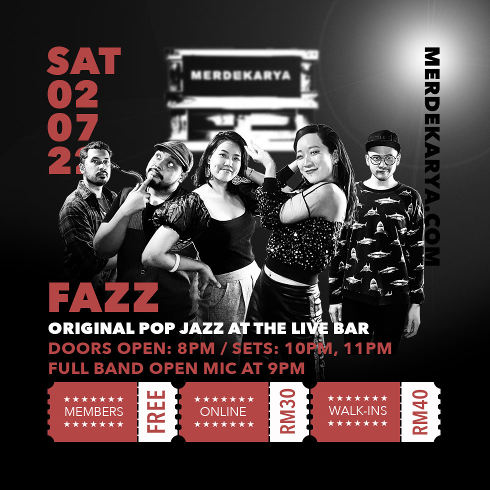 Here we are back! 
See you on July 2nd 😍

Get ur tickets 🎟️🔻
fazz02july22.peatix.com

#wearefazz
#merdekarya
#liveperformance