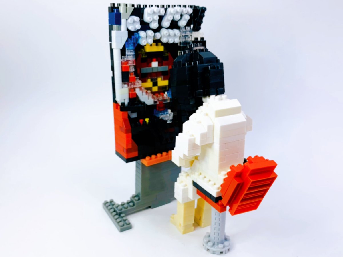 Hobby_J_ch's tweet photo. ナノブロックでパチンコ リング バースデイ 呪いの始まり設定付を遊戯する貞子作りました。w

#nanoblock #ナノブロック https://t.co/d2q14aER9w