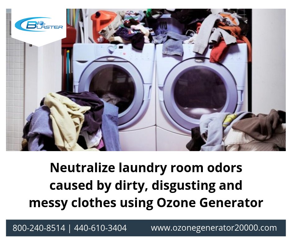 Ozone_Generator's tweet photo. Struggling to remove clothes odor from the laundry room? 
Experience an odor-free laundry room using #Bio3Blaster #OzoneGenerator which kills odors from their source completely.
Read More At https://t.co/muEoWY4GIK
#Ozone #OzoneGenerator #OdorRemovalMachines #BestOzoneGenerator https://t.co/52Pw6yDTyi