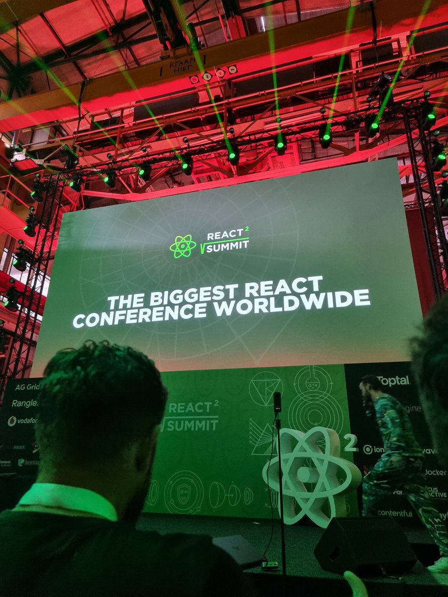 #ReactSummit 2022. Otroligt härligt att kunna vara med irl igen