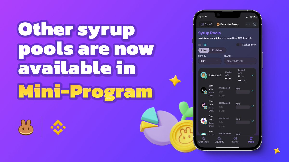 PancakeSwap tweet media