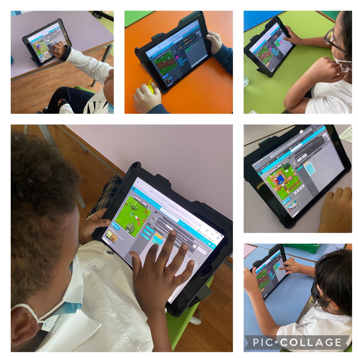SRSDubaiDigital's tweet photo. SRS Weekly Digital Update:

In Year 4 this week, we have been learning how to code. We had to choose the instructions and prepare them to complete missions. We used 'move forward', 'move left' and 'move right' instructions. #SRSDigital @mthomas2010 @trudlebug @srsdubai1 https://t.co/XHYnhbn55o