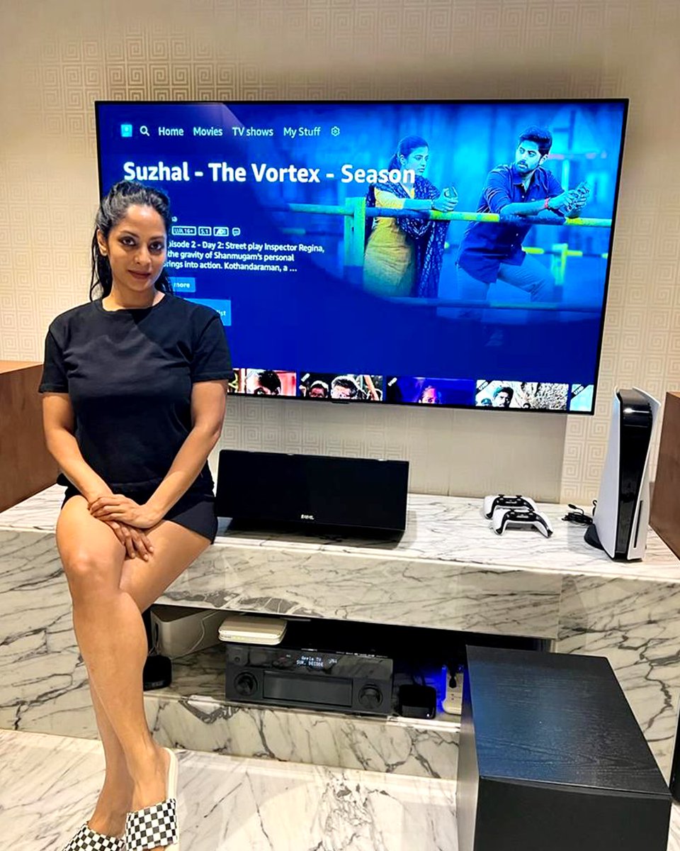 PrimeVideoIN's tweet photo. they have entered the vortex already, join in 🍿

#FirstDayFirstStream 
#SuzhalOnPrime, watch now 

@PushkarGayatri @AnucharanM @bramma23 @am_kathir @aishu_dil @sriyareddy @rparthiepan @wallwatcherfilm #MukeSwaran @SamCSmusic @ARichardkevin https://t.co/UO7zmw8SBM