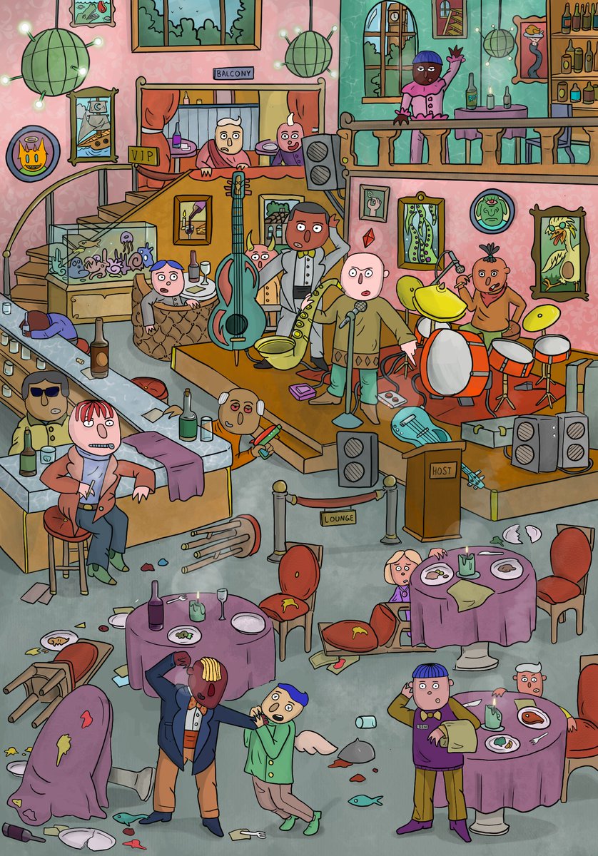 DonguezStretch's tweet photo. "The Brawl"

created this Fan art for @PainsNFT / Took me quite a while but managed to push through! Let me know your thoughts fam!❤️

#ParaPains #FanArt #LFGrow #NFTs #nftarti̇st #nftarti̇sts https://t.co/JFvjbaIfU5