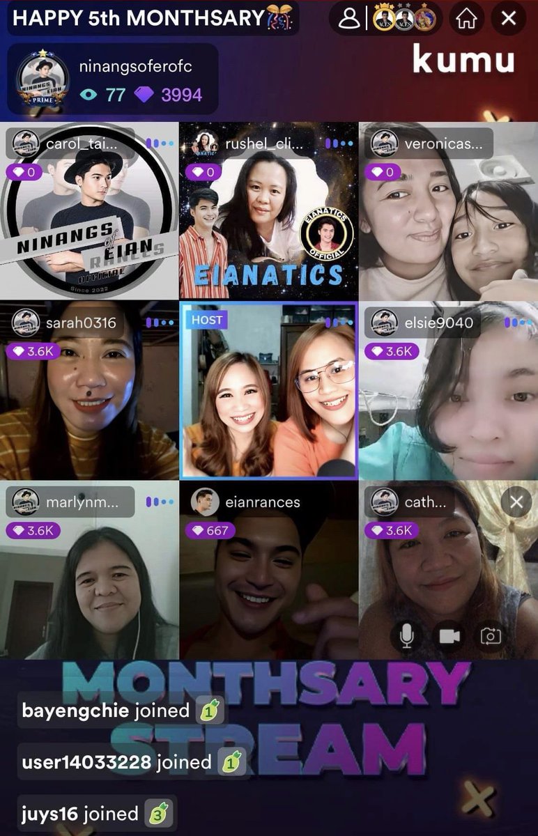 ayabelssss's tweet photo. Thank you so much E sa pagdaan sa stream ni @ninangsofERofc. Super happy ng mga Ninangs and hindi daw nasayang ang pa-lipstick nila😅😂🤣
#AlwaysWithEianRances
#EianRances | @EianRances https://t.co/FqAoHXjfLL