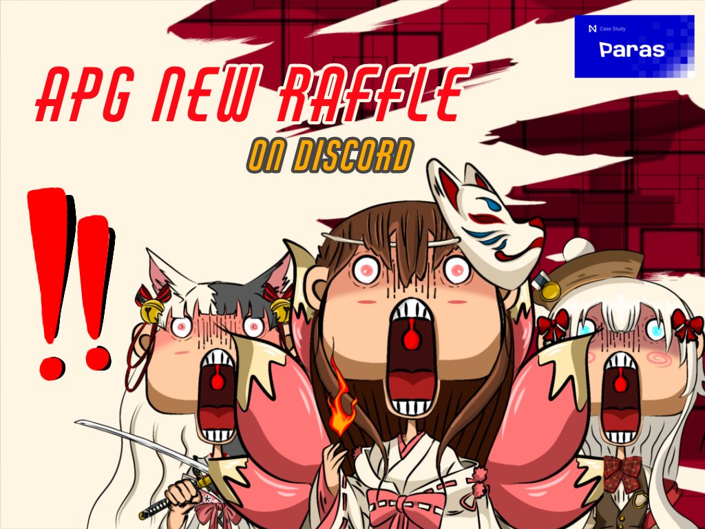 สวัสดีครับ APG NEW DROP มาแล้วครับ วันนี้มีชิ้นงาน 3 ชิ้นดรอปแบบ raffle ใน discord ครับผม แวะมากดได้ครับเริ่มเวลา 18:00น-19:00น เวลาไทยครับ 🙏❤️
discord.gg/cxpTAhVt6S

#NFTCommmunity #NFTCommumity #NFTTHAILAND #NFTMarketplace #NFTdrops #NFTs #NFTsales #NFTshill #PARASnft #NEAR