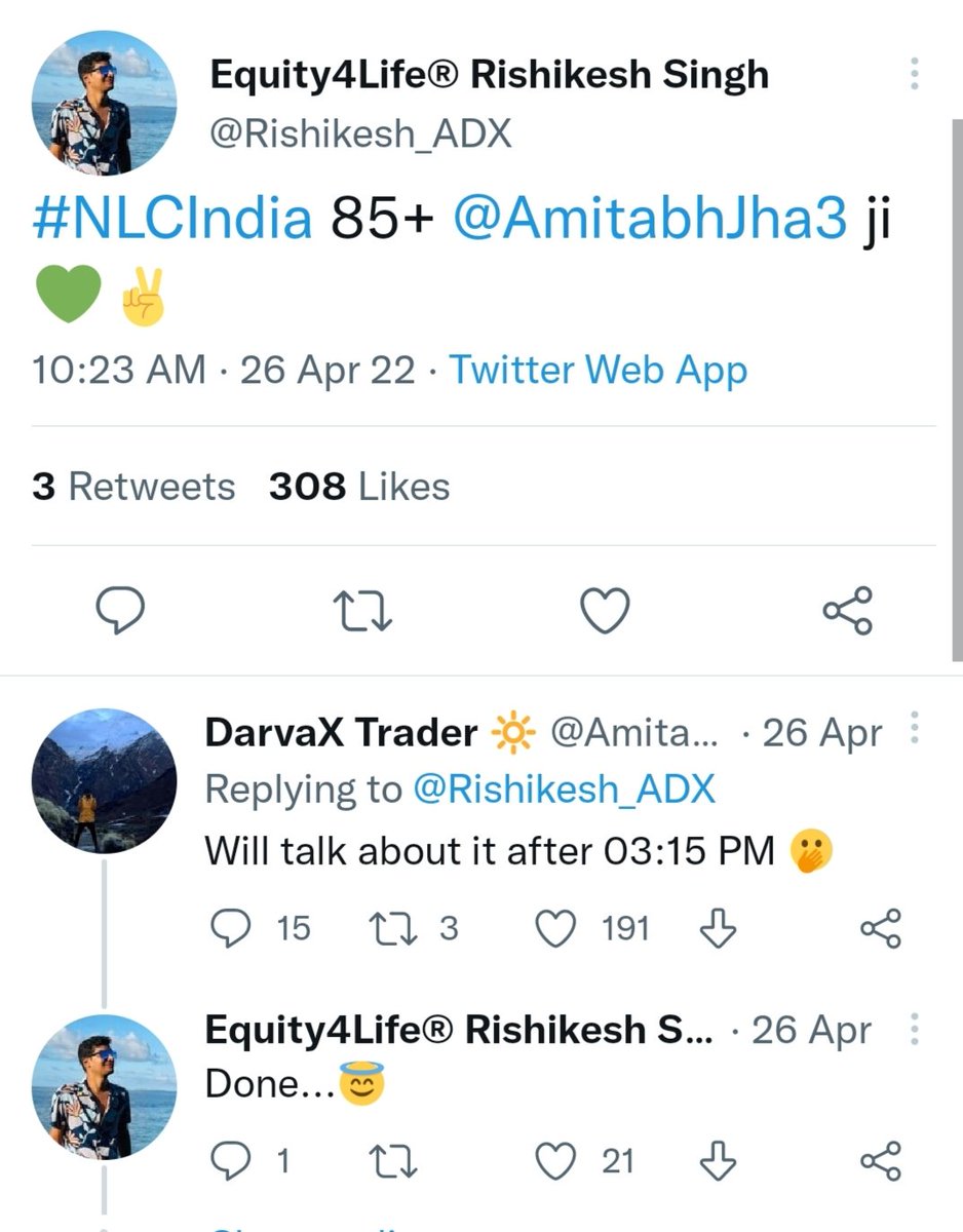 HyderabadiChic3's tweet photo. #NLCIndia
Invested : Plan to add more above 80✌️
Monthly close above 80.😍
On 85+ Sasta Razak Khan :Will Talk about it after 3.15
Now down more than 25%
#Fraud4Life®
#Investing
#MonthlyBasisStopLoss
Cumulative dekhna hai k Farzi? https://t.co/CbDPdcXRQS