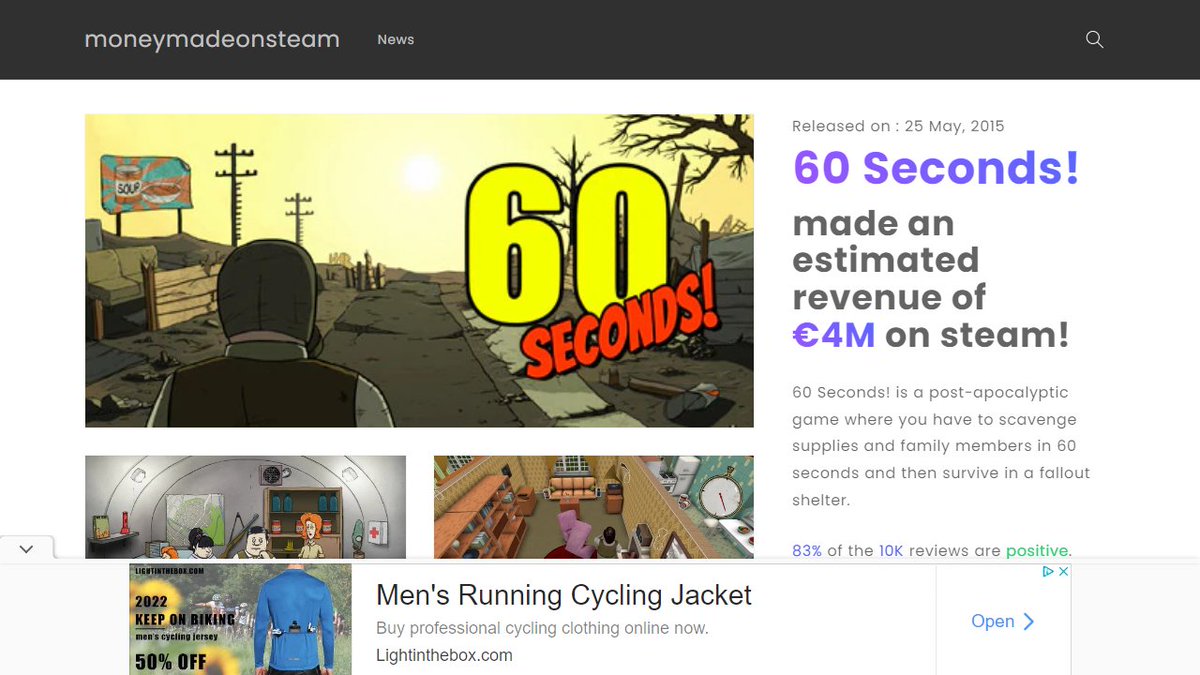 Money made on steam tweet media