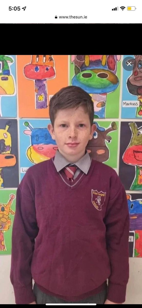 So heartbreaking to see this poor little Patrick Mcdonagh 12yrs old have taken his own life after being bullied on TIK TOK 
Whatever was going through his poor little mind 
Can everyone please pray for his poor family at this tragic time