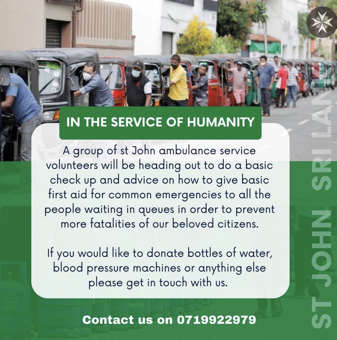 Take a bow <a href="/stjohnambulance/">St John Ambulance England</a> 🫡

#Humanity