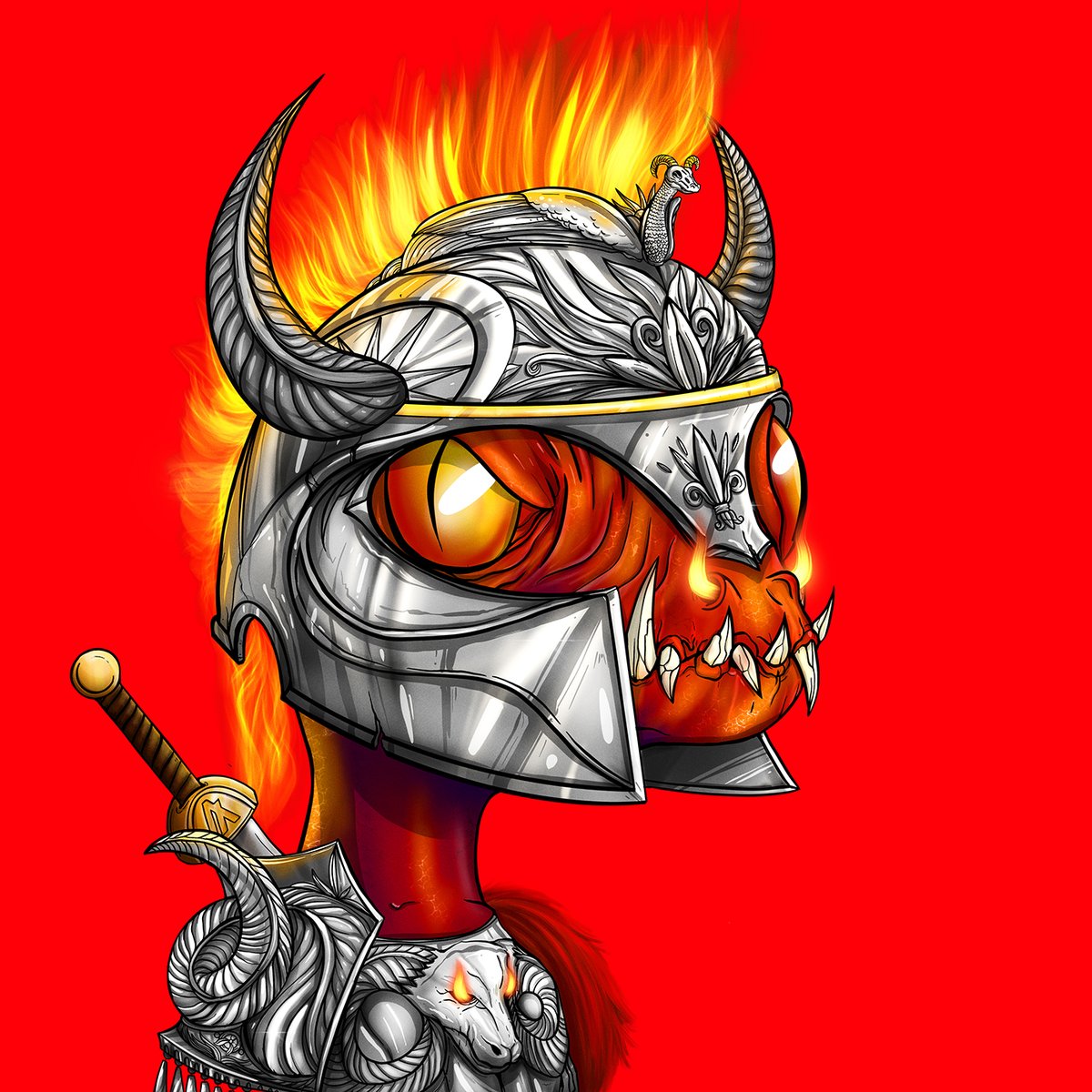 Gekofam's tweet image. In the midst of chaos, there is also opportunity. 
.
.
#99WU ⭕️ #NFTCommmunity #NFTAlgo