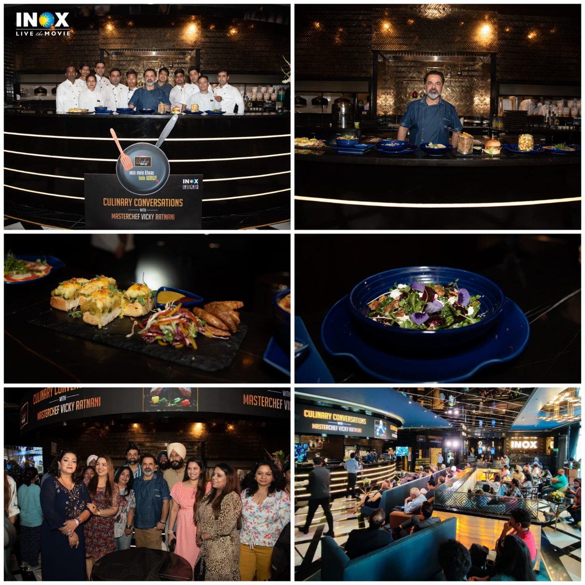 INOXMovies's tweet photo. Here are some glimpses from the #CulinaryConversations with Master Chef @VickyRatnani at #INOX Ardee Mall, #Gurugram. Everyone got a peek behind the scenes of INOX's gourmet delicacies right from the Chef, followed by a special screening of #JurassicWorldDominion!
#LiveTheMovie https://t.co/AoRYmVOBnG